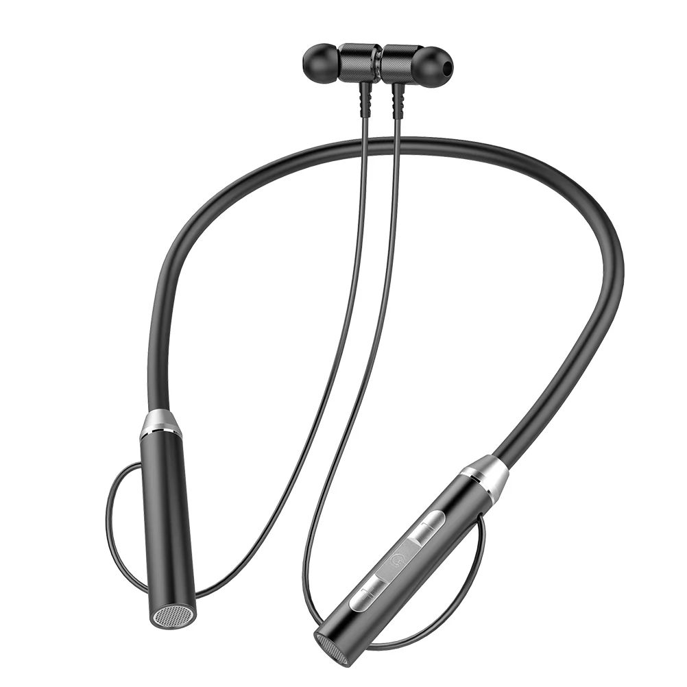 

Wireless Earbud Stereo Magnetic Neck Hanging Headphone Earphone