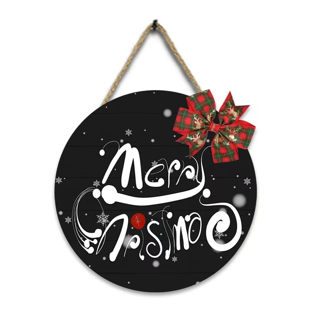 Настенное украшение настенное подвесное для рождественской вечеринки дверной