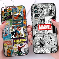 avengers marvel phone cases for xiaomi redmi 9at 9 9t 9a 9c redmi note 9 9 pro 9s 9 pro 5g coque back cover soft tpu