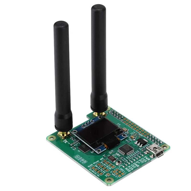

Модуль точки доступа 2019 V1.3 для MMDVM HS, дуплексный модуль точки доступа Dual Hat + OLED + антенна, поддержка разъема антенны P25/SMA