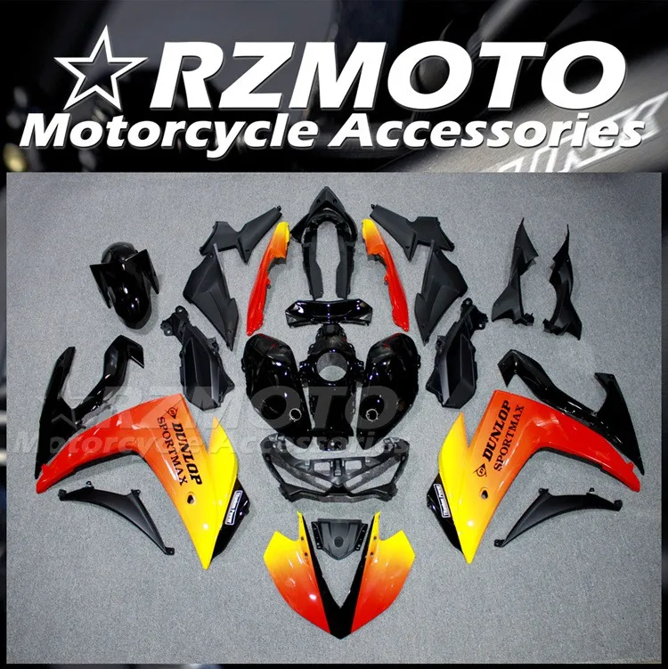 

4 подарка, новый комплект обтекателей из АБС-пластика для YAMAHA YZF-R3 15 16 17 18 YZF-R25 R3 R25 2015 2016 2017 2018, комплект обтекателей красного и желтого цвета