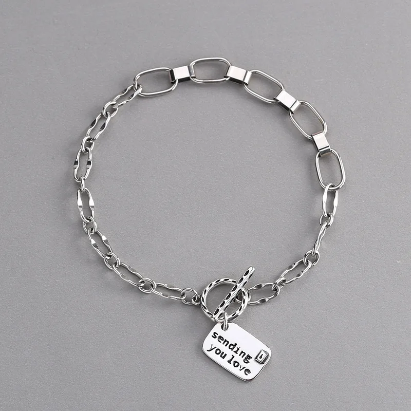 

Женский браслет из серебра 925 пробы, с пряжкой