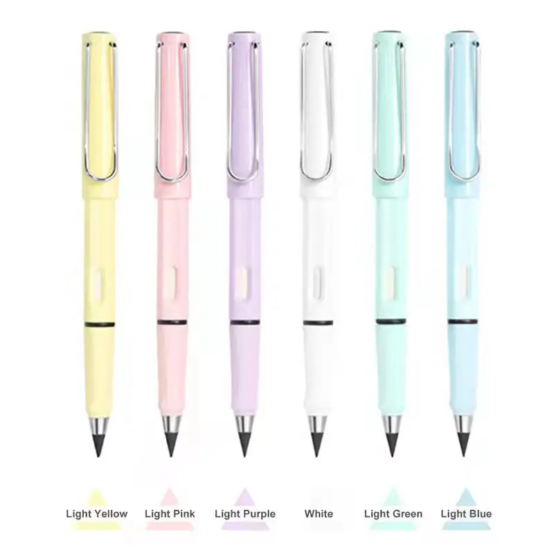 

Черная технология, карандаш без заточки, без чернил, ученическая вечная осанка, карандаш для письма, не заканчивается, нелегко сломать свинц...