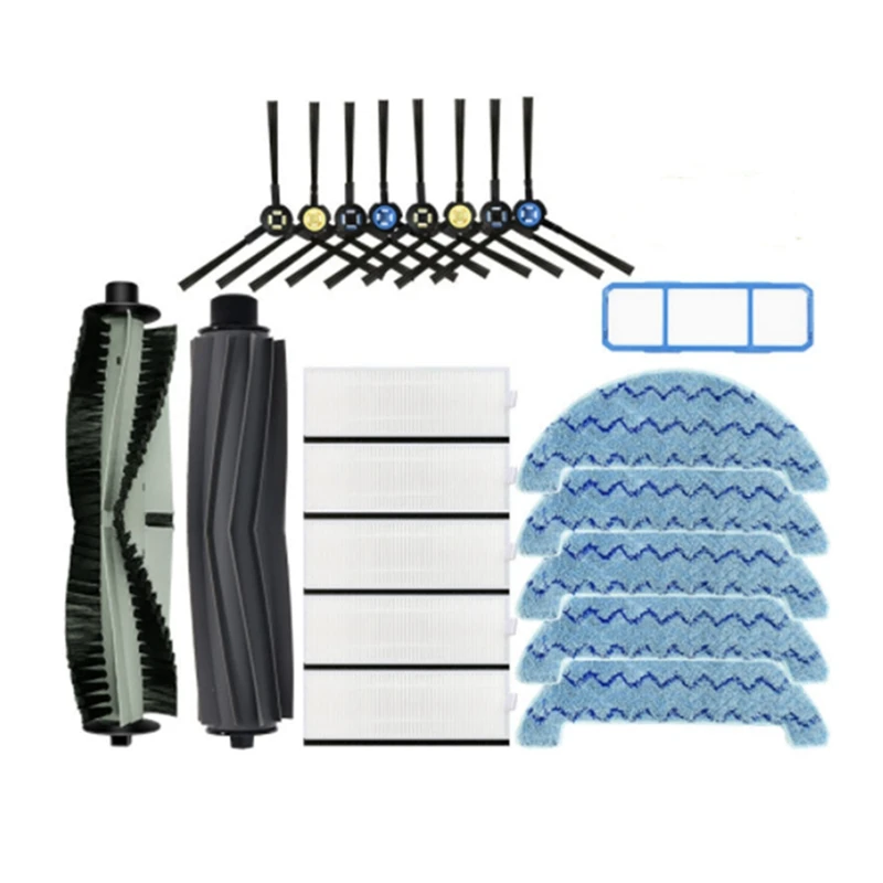 

Side Brush Main Brush HEPA Filter For Chuwi Ilife A7/A9S/X785/X750/X800 Robot Vacuum Cleaner Parts Replacement Mop Cloth