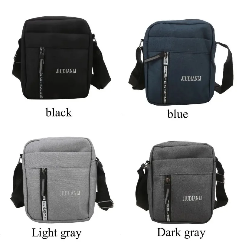 Мужская сумка через плечо на одно повседневный кошелек многофункциональная