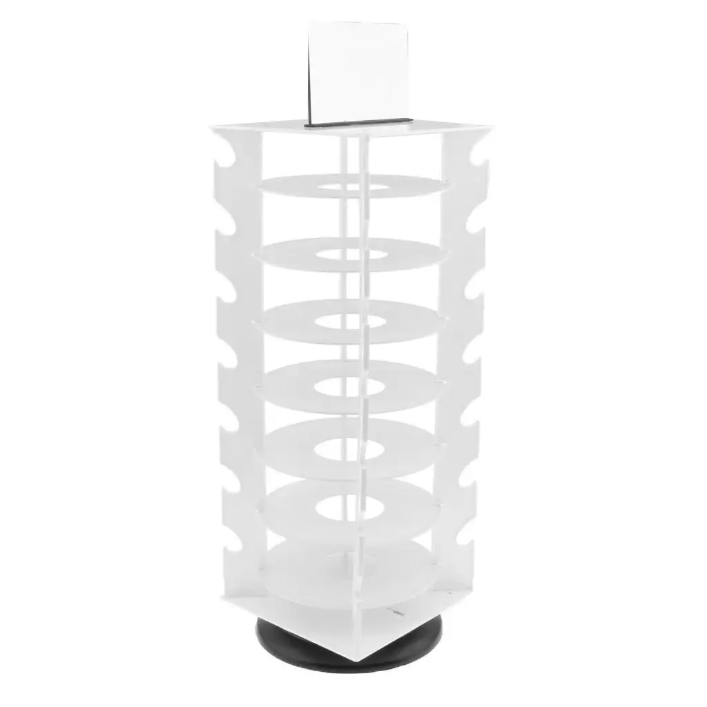 

Multi-use Rotatin' Sunglass Holder Rack Glasses Display Stand Organize