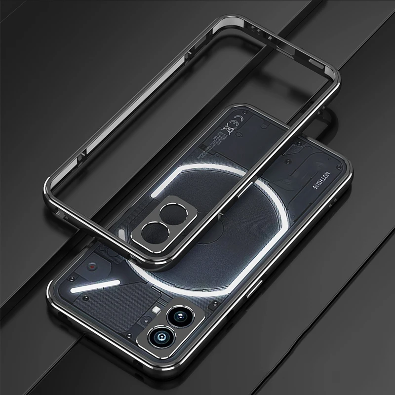 

Shockproof Aluminum Alloy Case For Nothing Phone One 1 Metal Bumper Camera Lens Protector Frame Cover For Nothing Phone 1 Coque