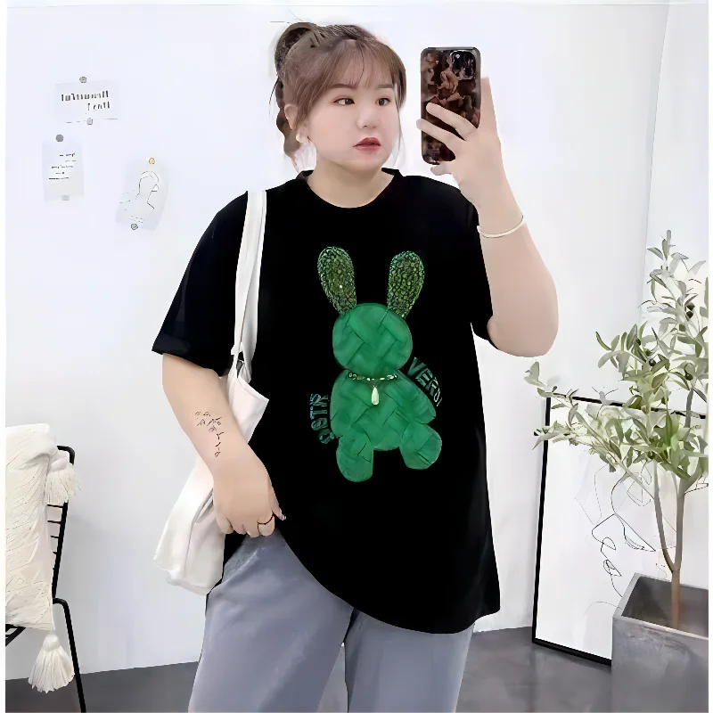 

5XL Summer Women Clothing Loose Elastic Comfort T Shirt Lady Big Large Add Size Comfort Tops Casual Oversize Female Tops 2023