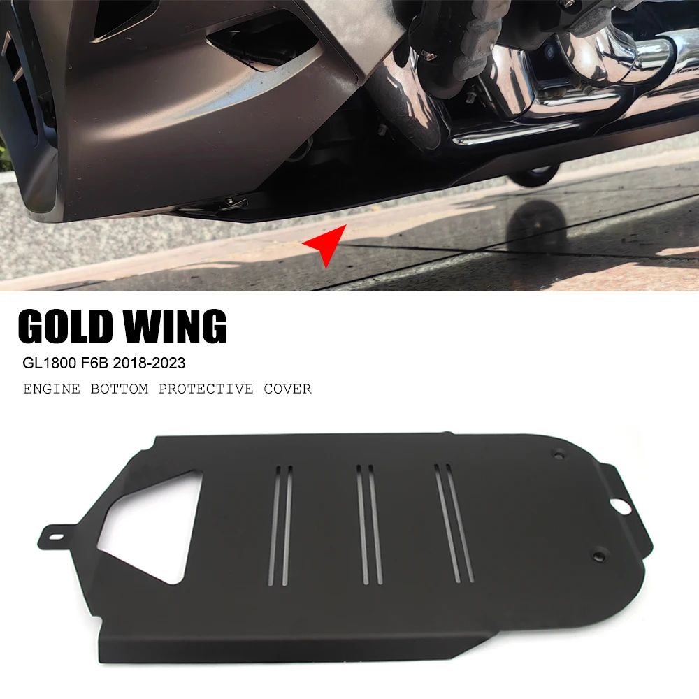 

Аксессуары Gold Wing GL1800, защитная пластина дна двигателя, Накладка для защиты живота для Honda Goldwing GL 1800 Goldwing1800, запчасти