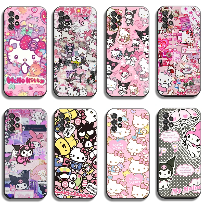 

Hello Kitty 2022 Phone Cases For Samsung Galaxy A51 4G A51 5G A71 4G A71 5G A52 4G A52 5G A72 4G A72 5G Cases Funda Back Cover
