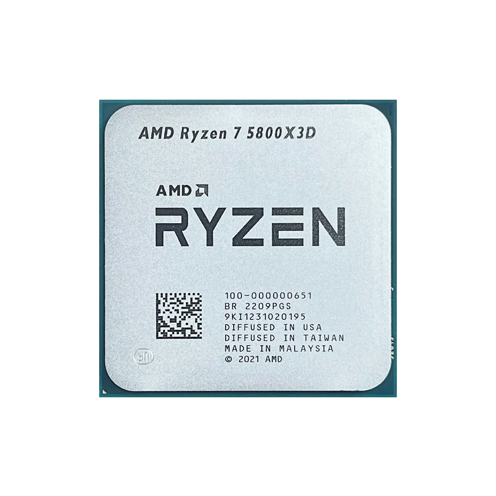 

Новый процессор AMD Ryzen 7 5800x3d R7 5800x3d 3,4 ГГц 8-ядерный 16-поточный процессор 7 нм L3 = 96M 100-000000651 разъем AM4 без вентилятора