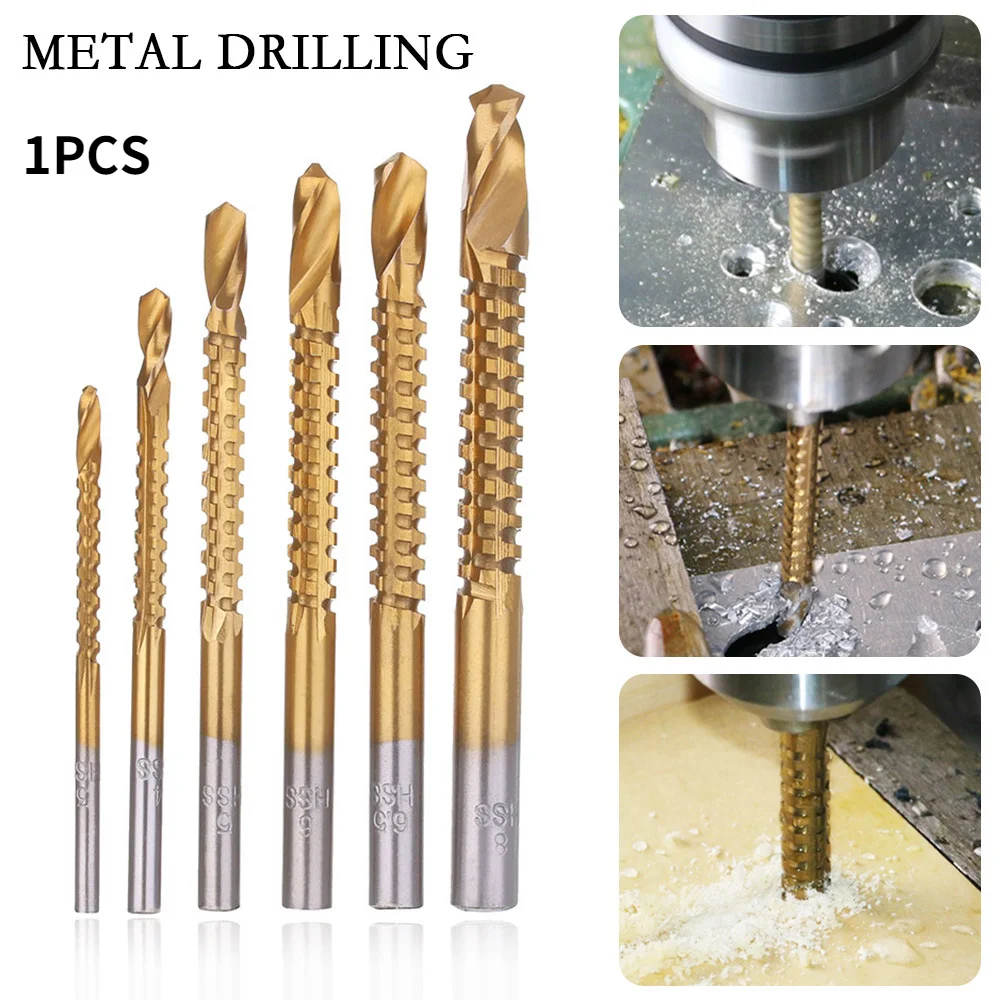 Набор многофункциональных кобальтовых сверл спиральные винты метрические