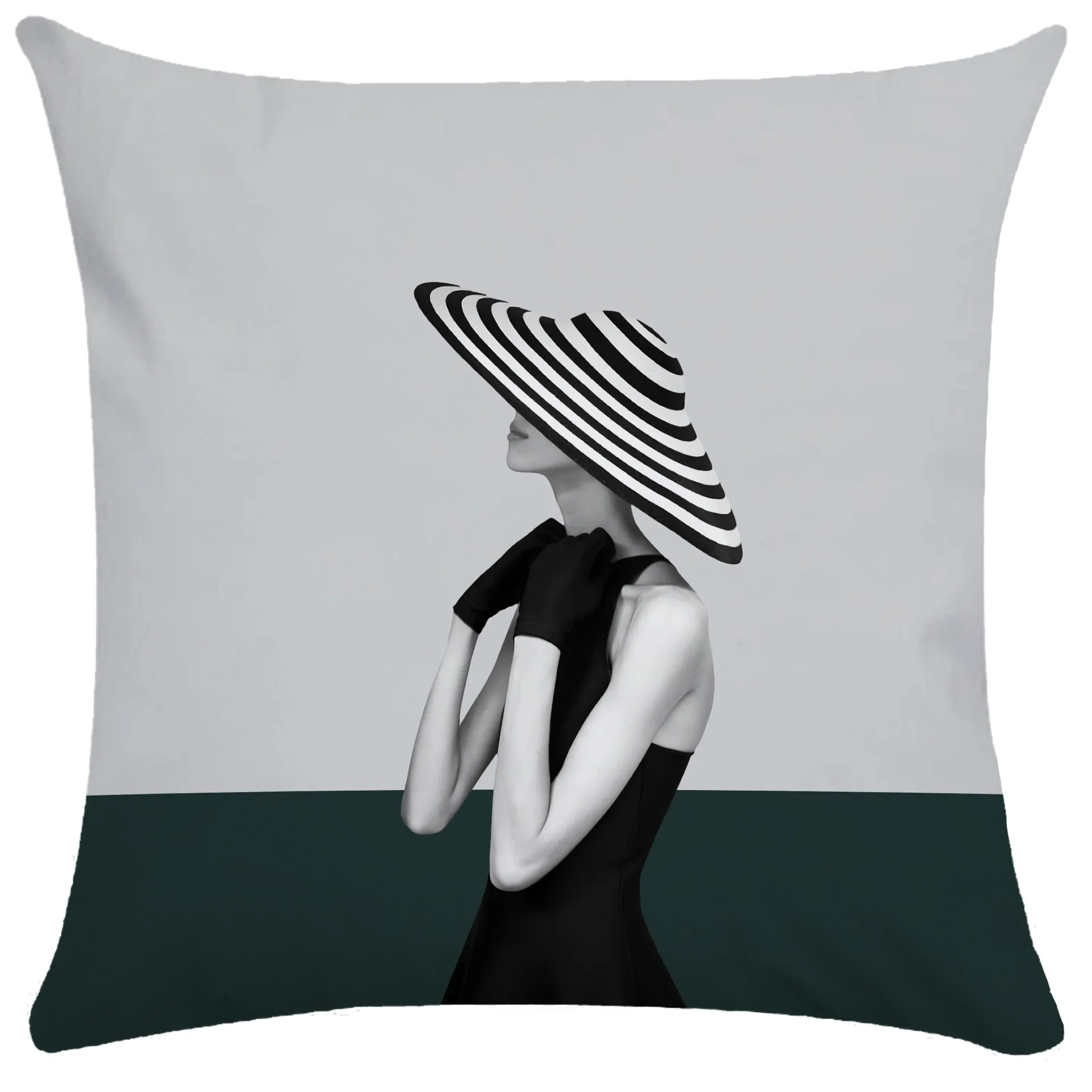 2022 Top Fashion Throw Pillows Nordic Morandi Abstract Pretty Women Brown Cushion Cover Home Decor Luxury Designer Pillowcase |