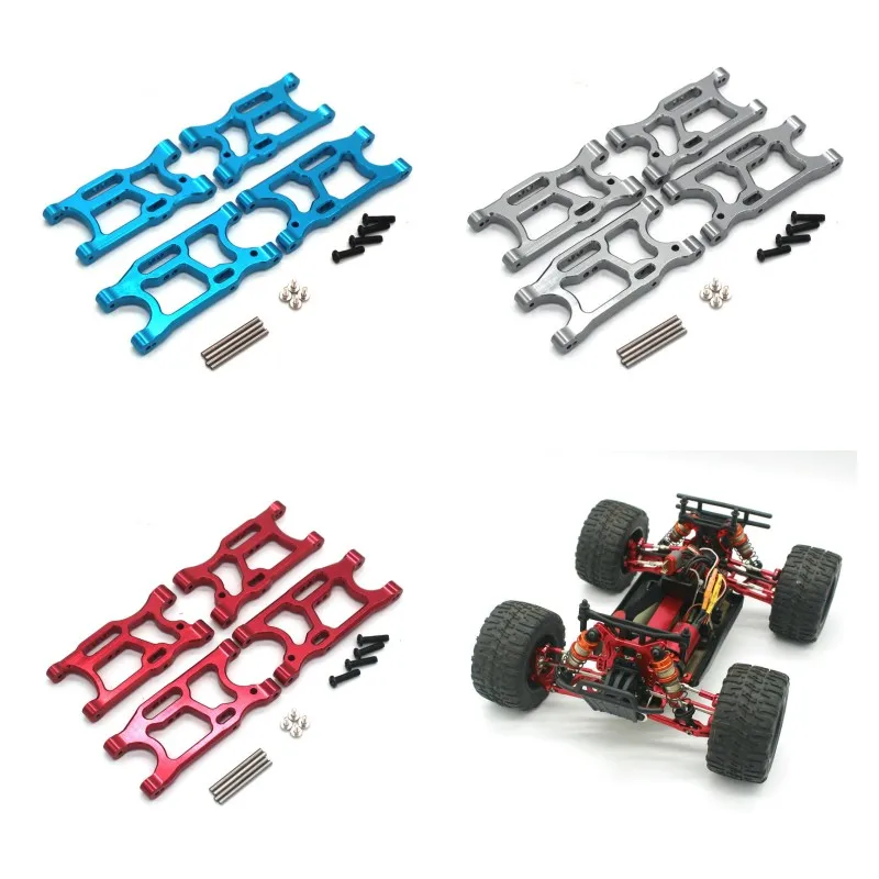Фото WLtoys 124007 124008 124010 124017 124019 144001 144016 144018 Радиоуправляемый автомобиль с дистанционным управлением, металлические детали переднего и заднего поворотного рычага №1