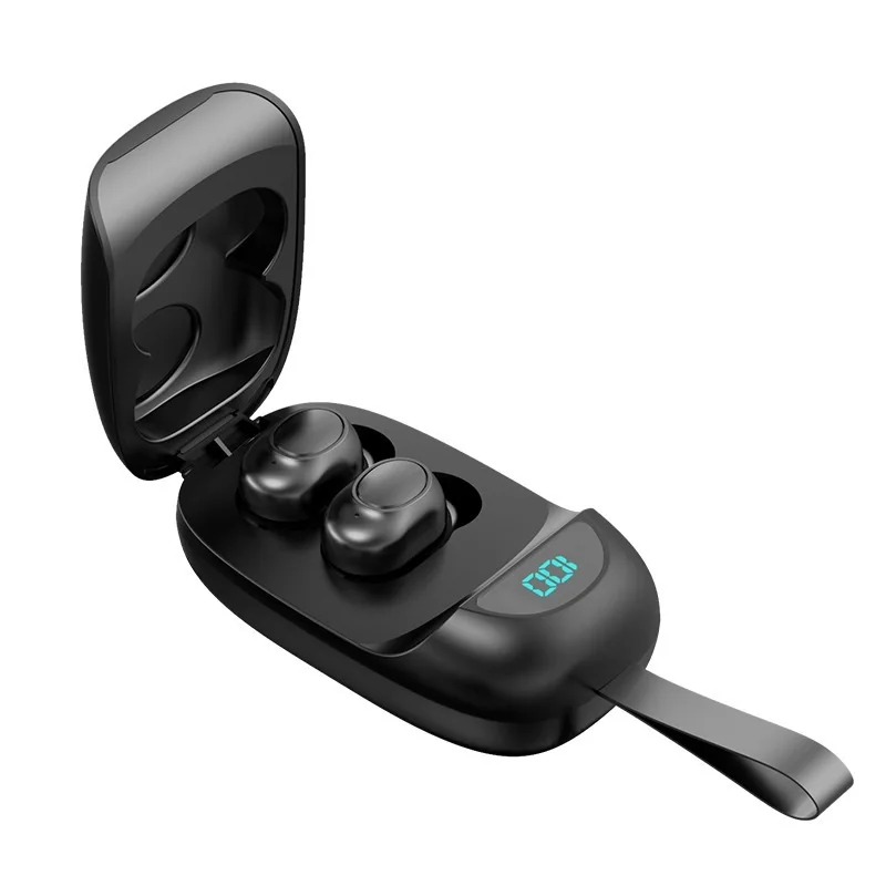 

For LB60 Bluetooth Headset Really Wireless Inflat Bluetooth Headset TWS Digital Sports Headphones 5.0