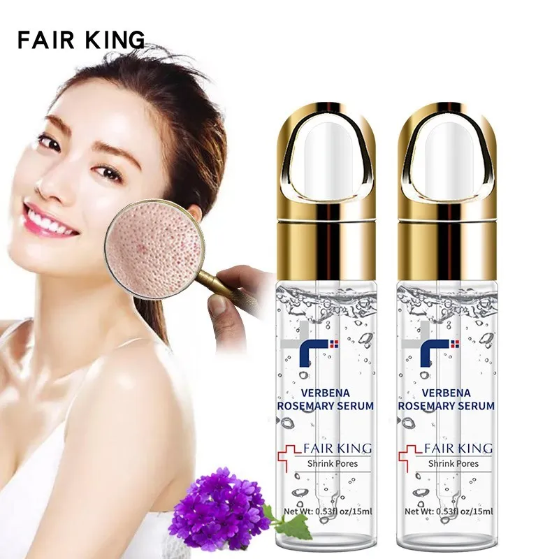 

2 шт., сыворотка розмарина Verbena, для здоровья, против старения, сыворотка для лица, термоусадочная, пористая кожа, уход, восстановление и отбел...