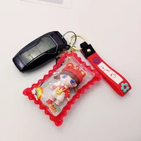 mobile phone lanyard chinese style pendant car key chain bag decoration mens and womens baby bag tiger sister girl pendant