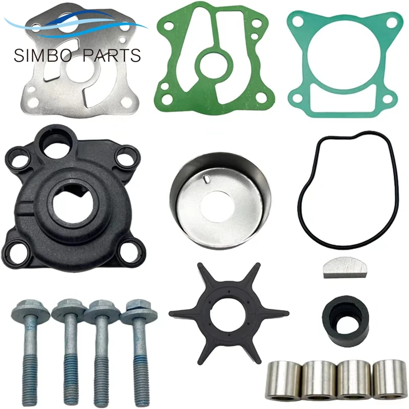

06193ZV5020 Water Pump Impeller Service Kit for Honda Marine Outboard 35 40 45 50 HP Motors Replace 06193-ZV5-020