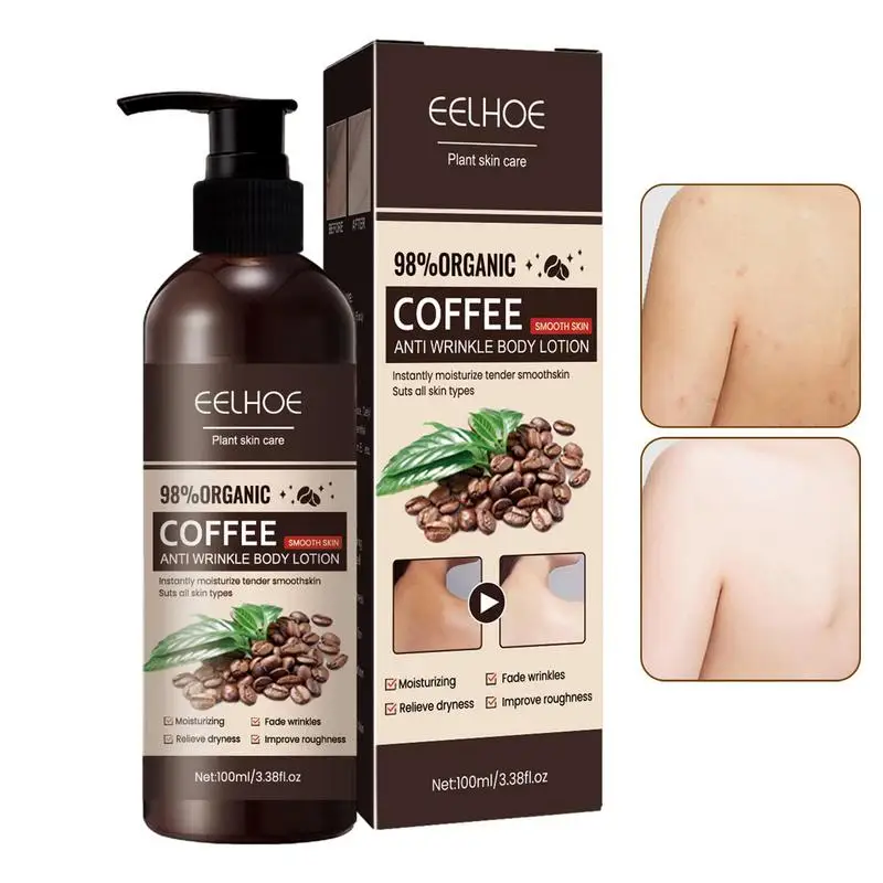 

Nourish Body Lotion Coffee Advanced Hydration Body Moisturizer For Sensitive Skin Deeply Hydrating Non-Greasy Moisturizer 100ml