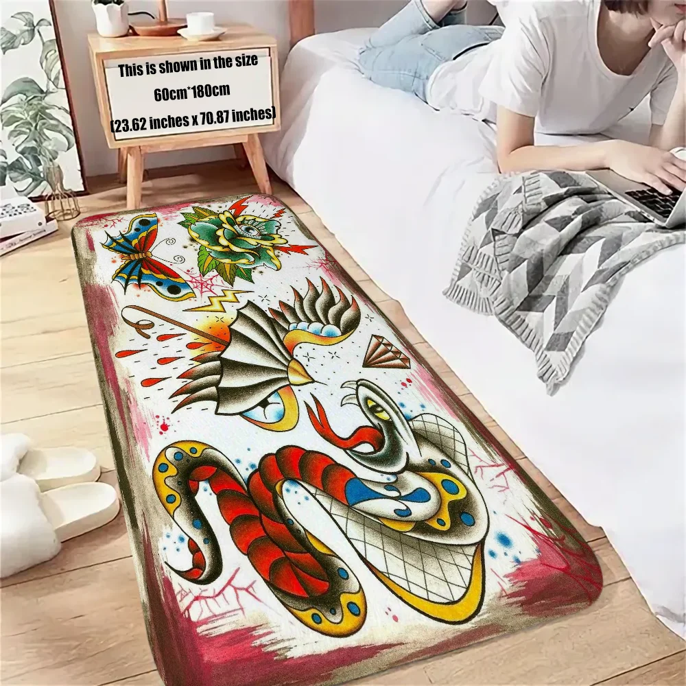 Коврик В Современном Стиле Противоскользящий Замшевый Ковер Для Ванной Комнаты