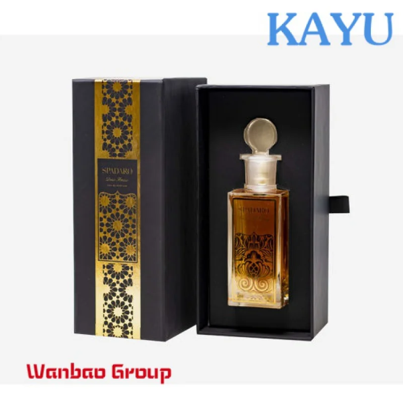 Custom Personalize Luxury Perfume 50Ml Gift Box Paper Packaging And Printing