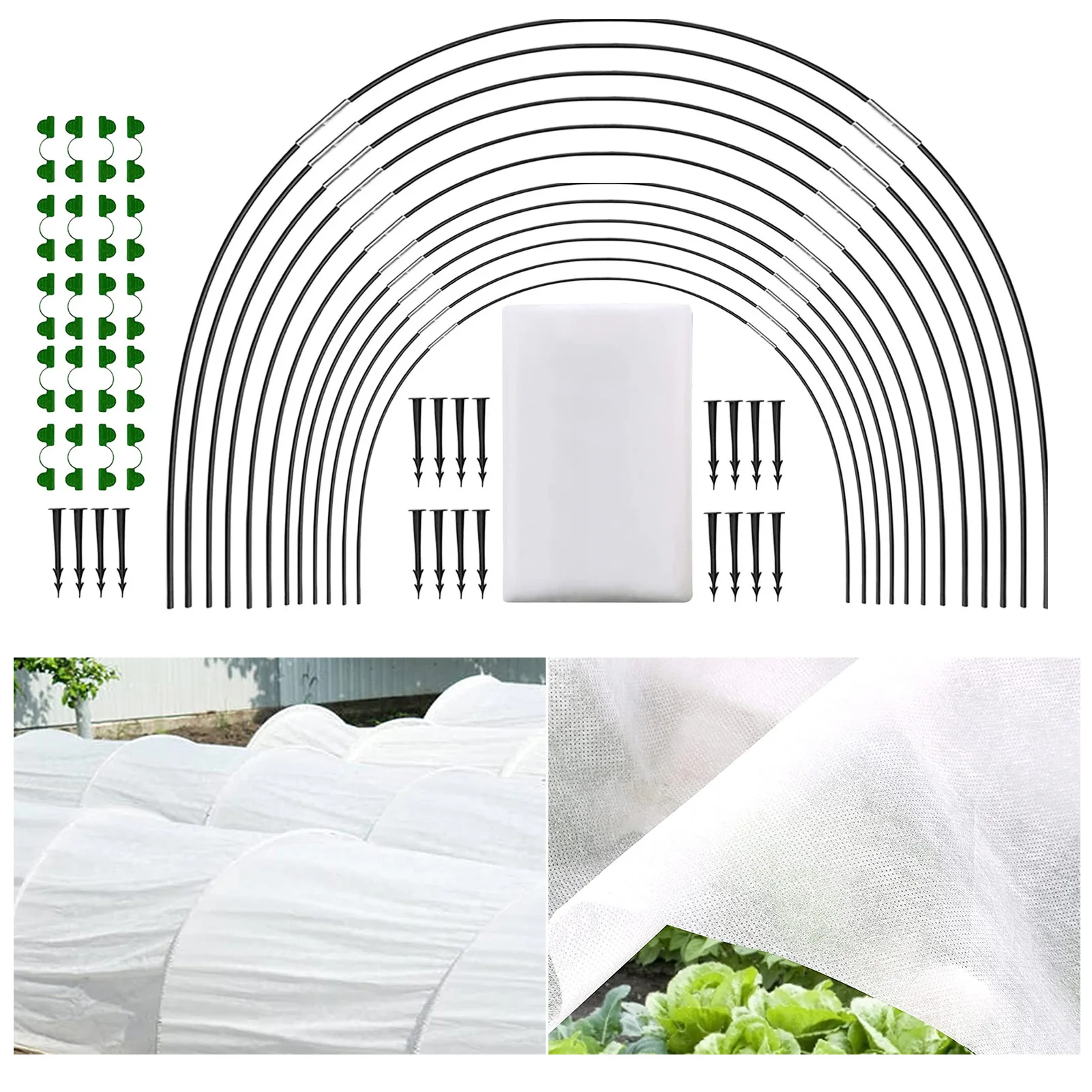 

Подставка для крышки растений барьер для птиц набор для теплицы высокий садовый опорный каркас с флисовой крышкой барьер для птиц сеть