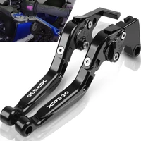 motorcycle handbrake adjustable brake clutch levers adapter xp 530 lever brakes for yamaha xp530 2012 2013 2014 2015 2016