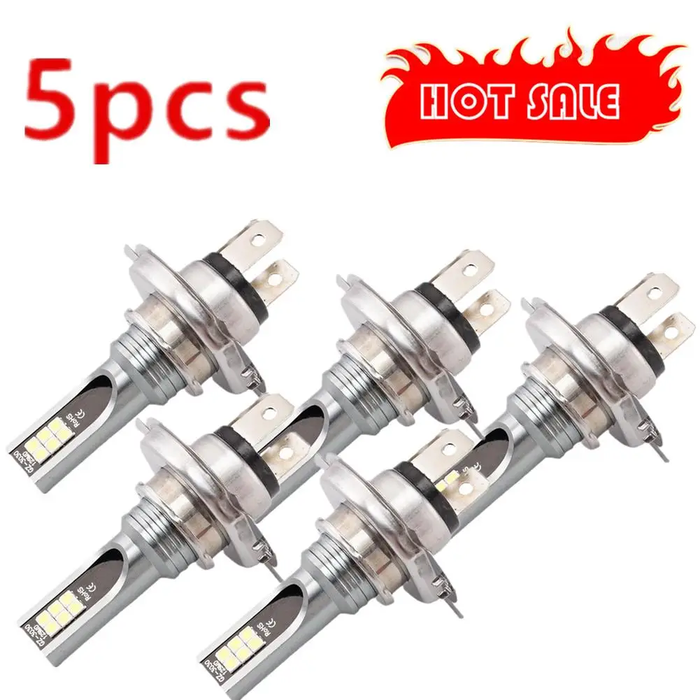 

5pcs H7 LED Headlight Bulb Beam 100W High Power LED H1 H3 H4 H11 Headlamp 6000K White Super Bright Driving DRL Auto