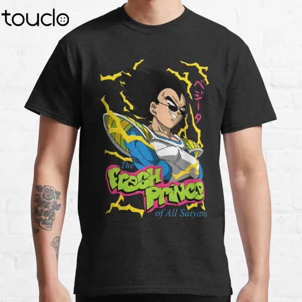 

Классическая футболка Dragon Fresh prince of all saiyans