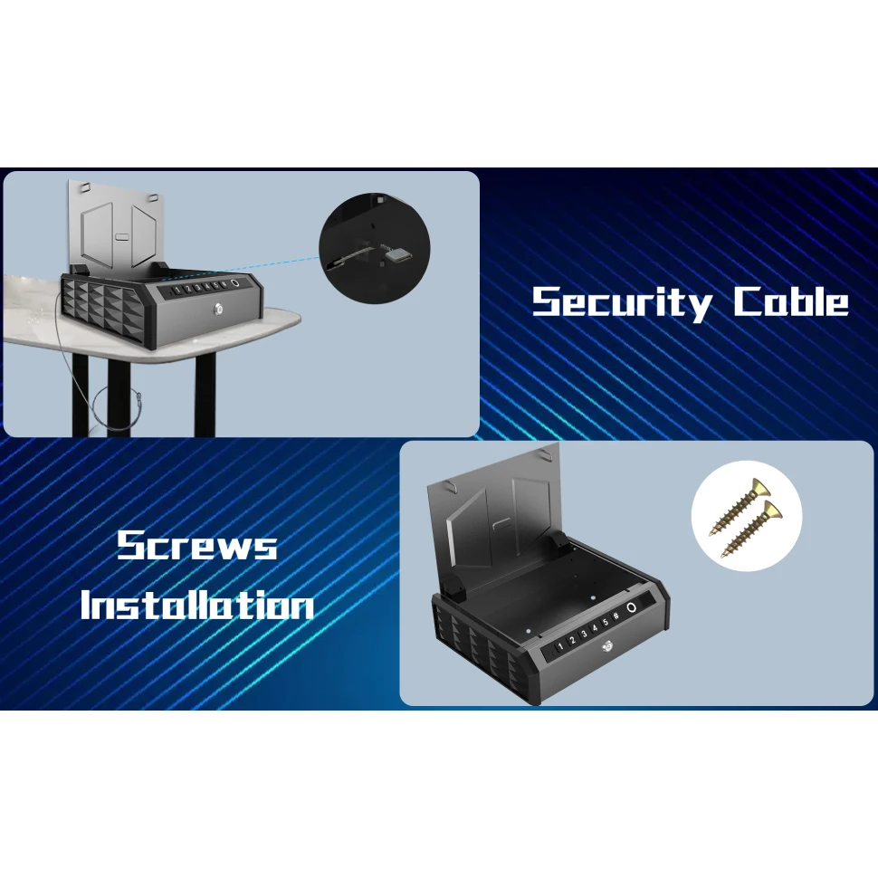 Рисунок 5 - Сейф для пистолета со сканером отпечатков пальцев
