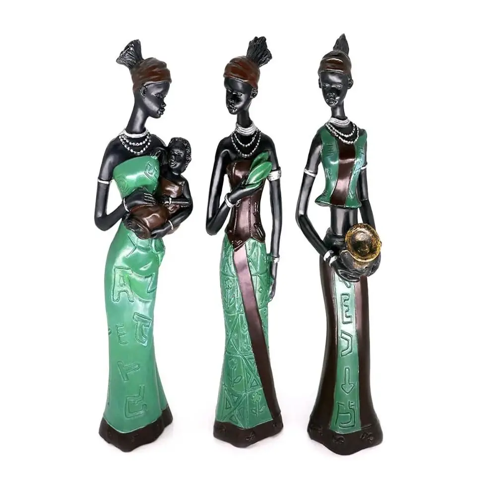 

3 шт., набор экзотических кукол из смолы