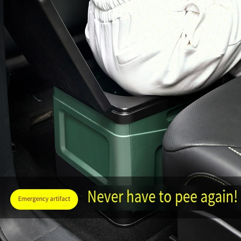 Необходимый для дорожных поездок: Складной автомобильный туалет чрезвычайных