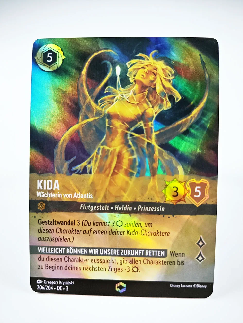 Владелец из немецкой фольги их 3 высокое качество игровые карты Питер Пэн Урсула