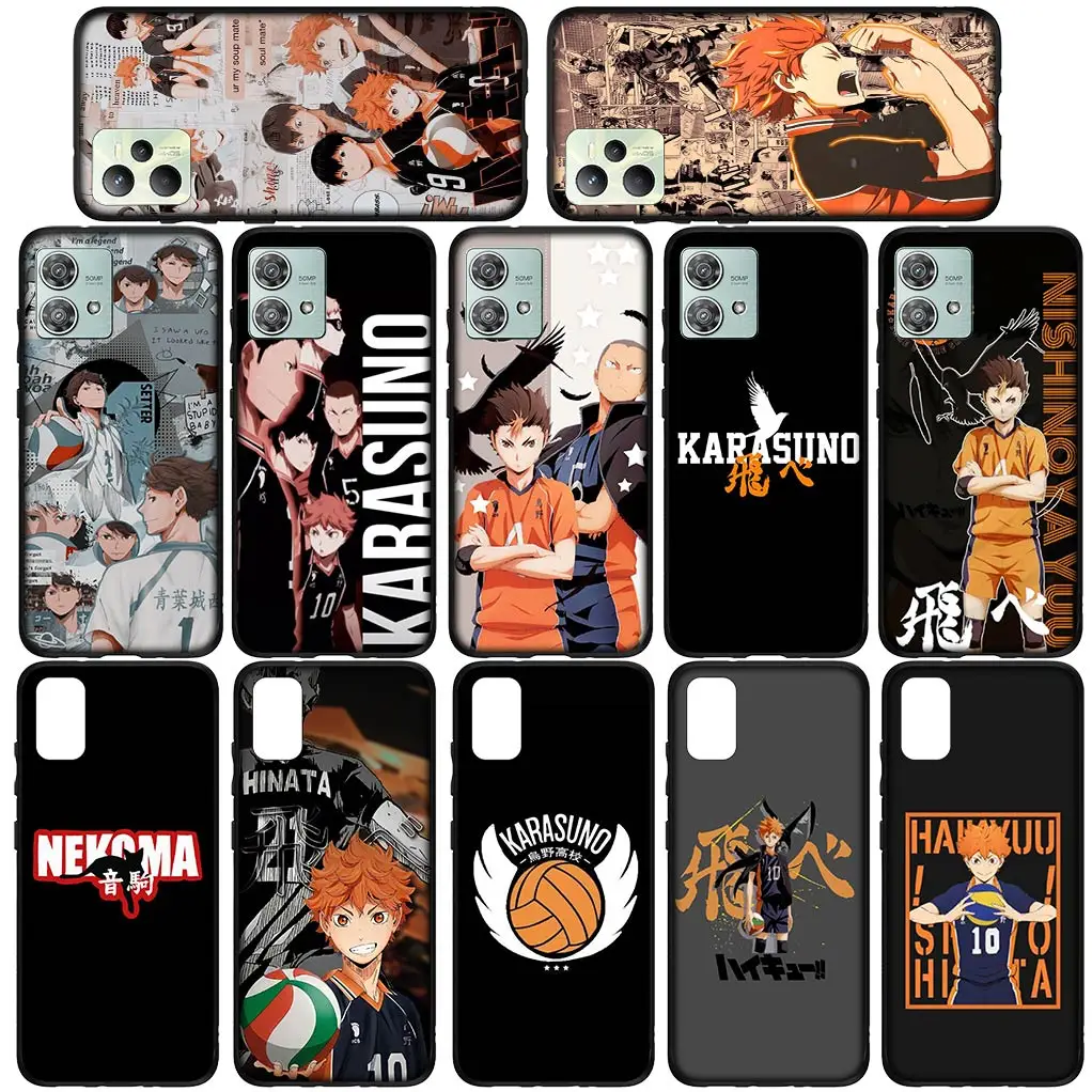 Shoyo Hinata Toru Oikawa Haikyuu мягкий корпус для Samsung Galaxy S22 S21 S20 Fe Ultra S8 Plus + S7 Edge M15 чехол