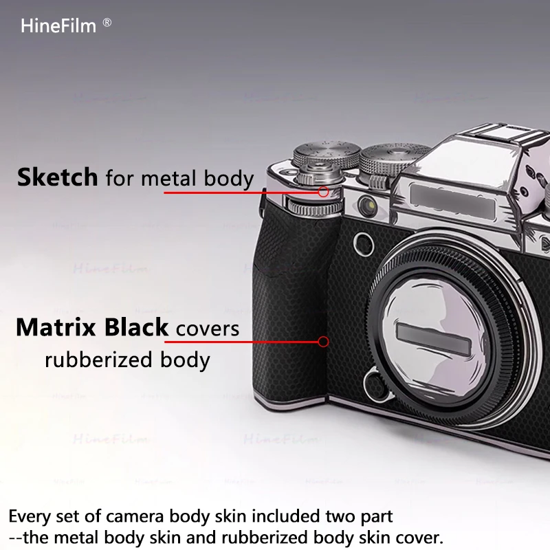 Индивидуальная пленка для камеры Fuji XT5 наклейка x100vi Skin X100V Fujifilm X-T5 Защитная