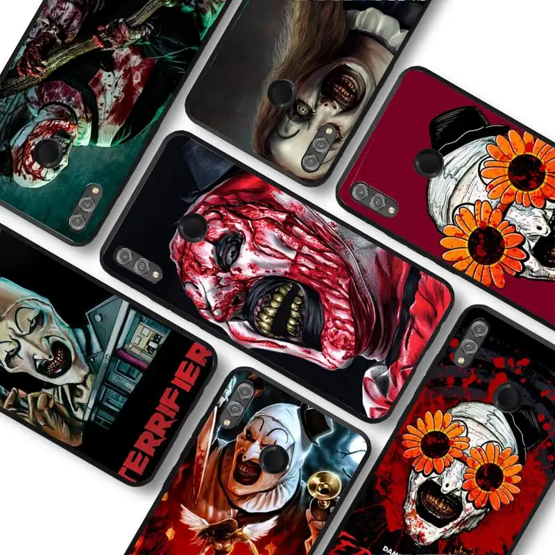 

Horror Movie Terrifier Phone Case For Samsung A 13 21 30 31 32 51 52 53 70 for Huawei Honor 50 60 70 for OPPO vivo