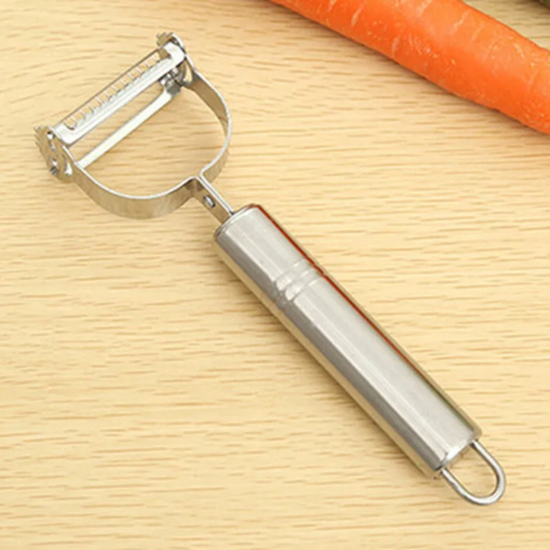 

NEW Stainless Steel Potato Cucumber Carrot Grater Julienne Peeler Vegetables Fruit Peeler Double Planing Grater Kitchen Gadget