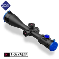 discovery optics hi 6 24x50 hunting riflescope mp tactical shooting rifle shooting target scope with mount