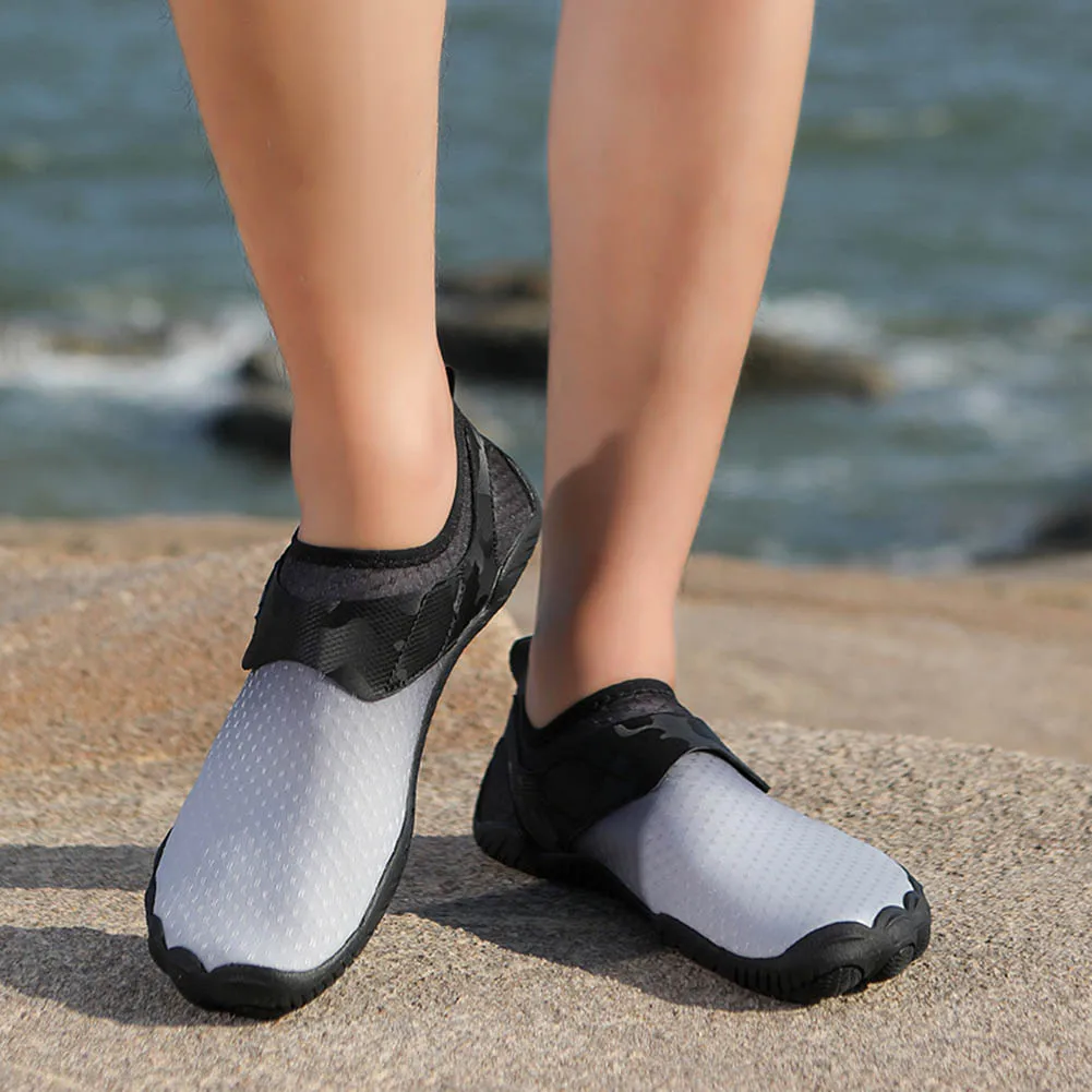 

Быстросохнущие быстросохнущие дышащие Нескользящие акватуфли для плавания, пляжа, удобные кроссовки, уличные принадлежности для озера, по...