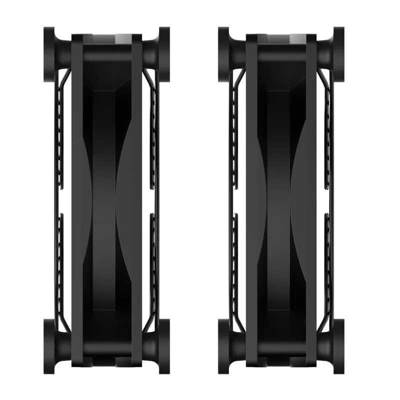 USB TEUCER Корпус компьютера Вентилятор 8 см/12 см/14 см Тихий охлаждающий вентилятор с