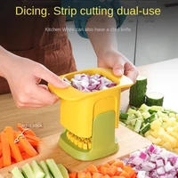 push type household daily necessities chopper artifact kitchen multi function dicer vegetable slicer