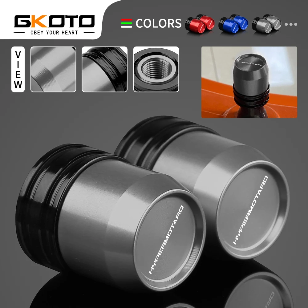 

For Ducati HYPERMOTARD 796 821 SP 939/SP 950 Motorcycle CNC Wheel valve Cap Vehicle Wheel Tire Valve Stem Caps