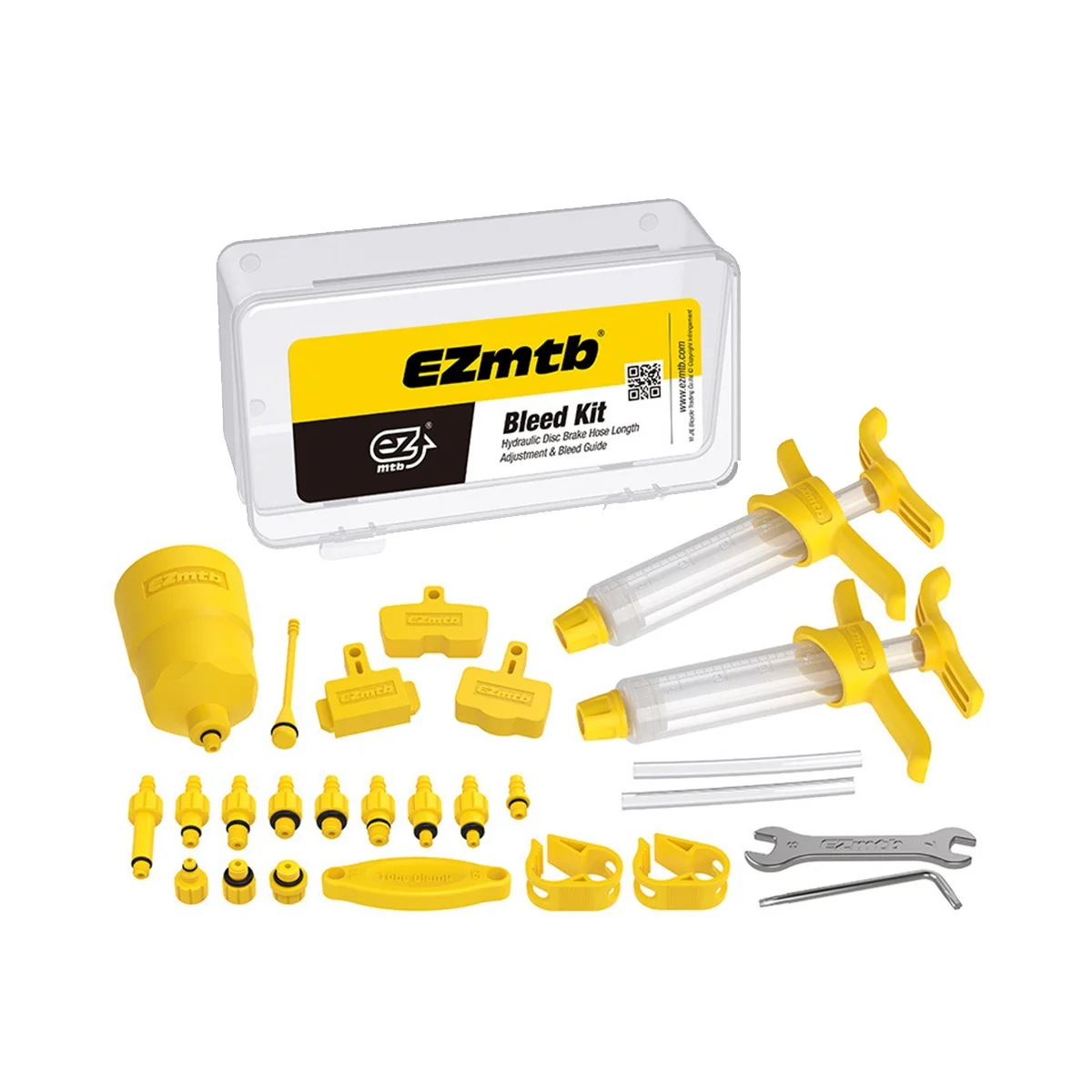 

Ezmtb 2021 LITE Bicycle Hydraulic Disc Brake Oil Bleed Kit for SHIMANO MAGURA SRAM Avid HOPE HAYES MTB Bike Repair Tool