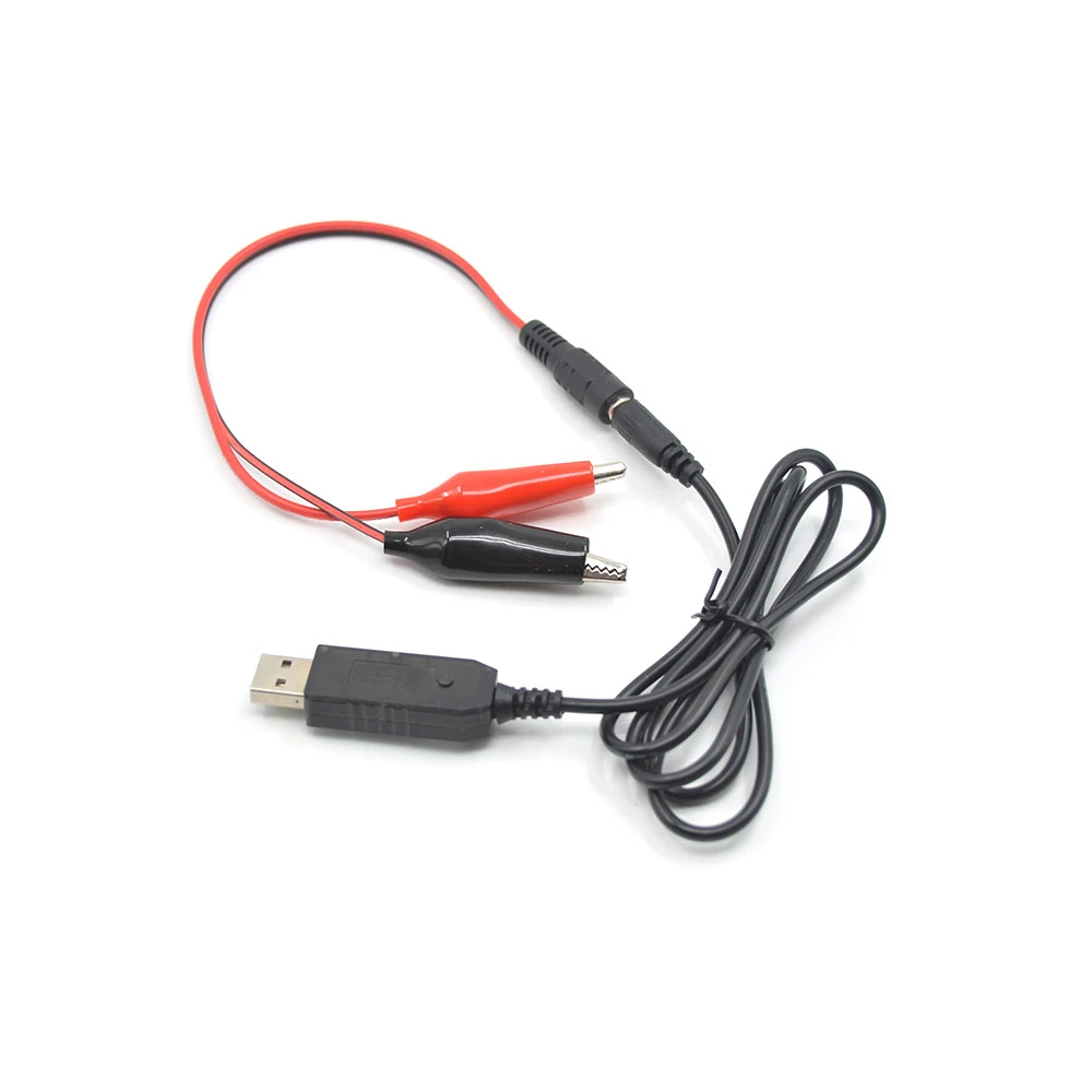 

QC3.0 USB To 5V 6V 9V 11V 12V Adjustable Voltage Step 0.2V 5.5x2.5mm/2.1mm Cable Power Boost Cable For WiFi Router LED DIY Power