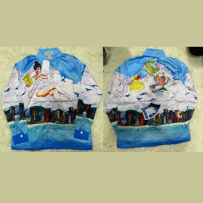 

Рубашки с длинным рукавом, для мужчин и женщин