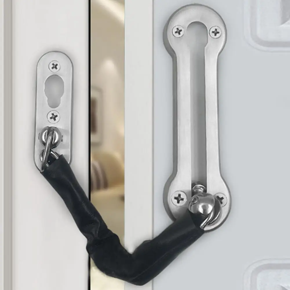 

Practical Bolt Safety Chain Door Hardware Door Chain High Hardness Thicken Anti-rust Security Lock Chain Secondary Guard