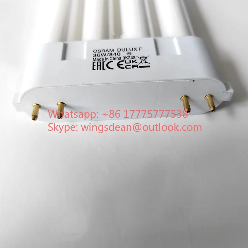 Цветная прожекторная трубка мощностью 36 Вт DULUX F Люминесцентная Вт/840