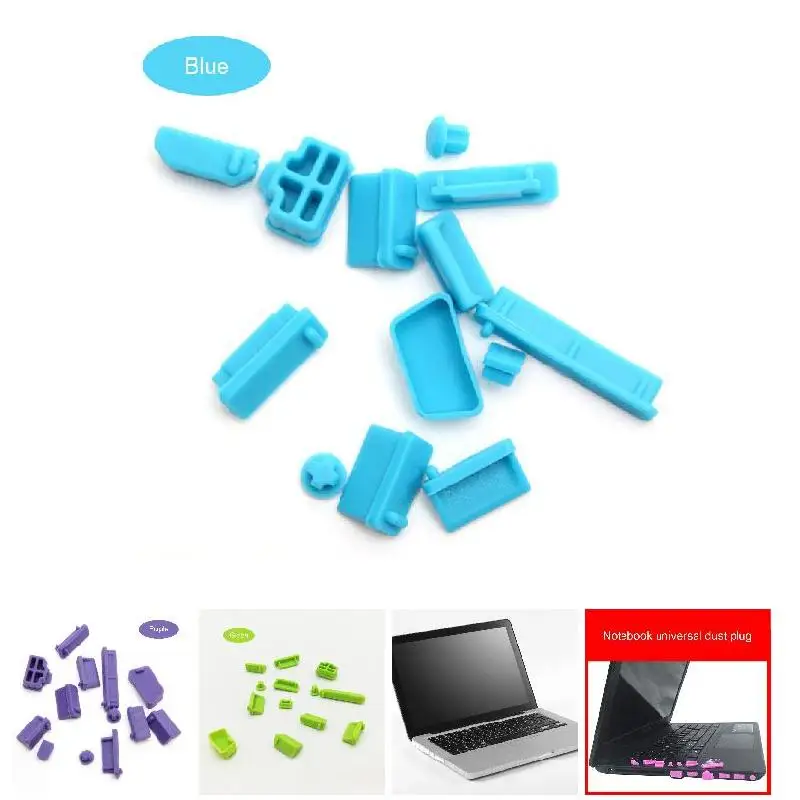 13 шт. заглушки для наушников ноутбука