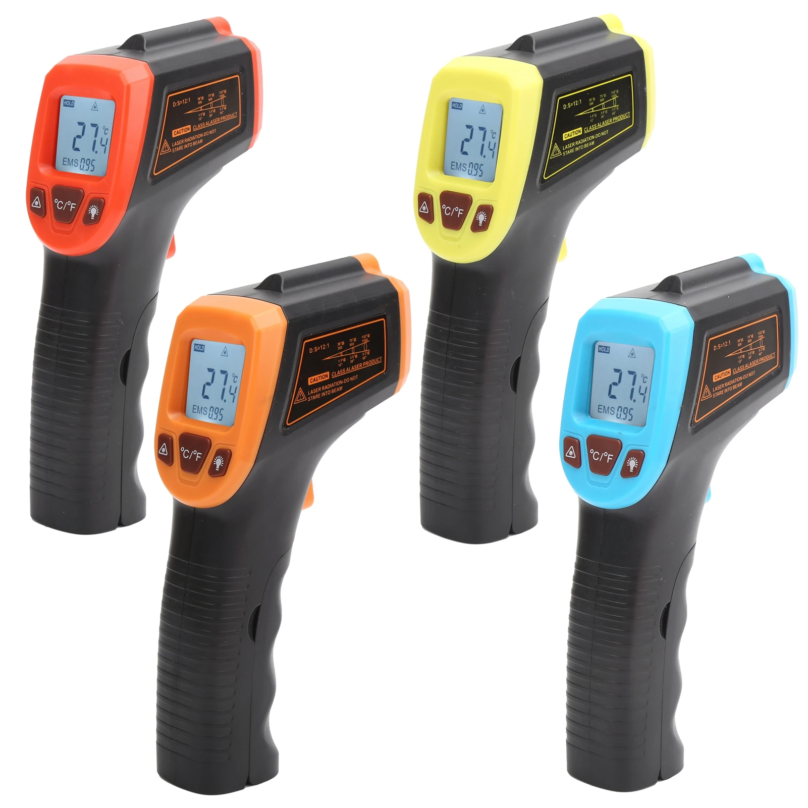 Инфракрасный Термометр GM320S С ЖК-дисплеем Пистолетный Тип Измерение Температуры