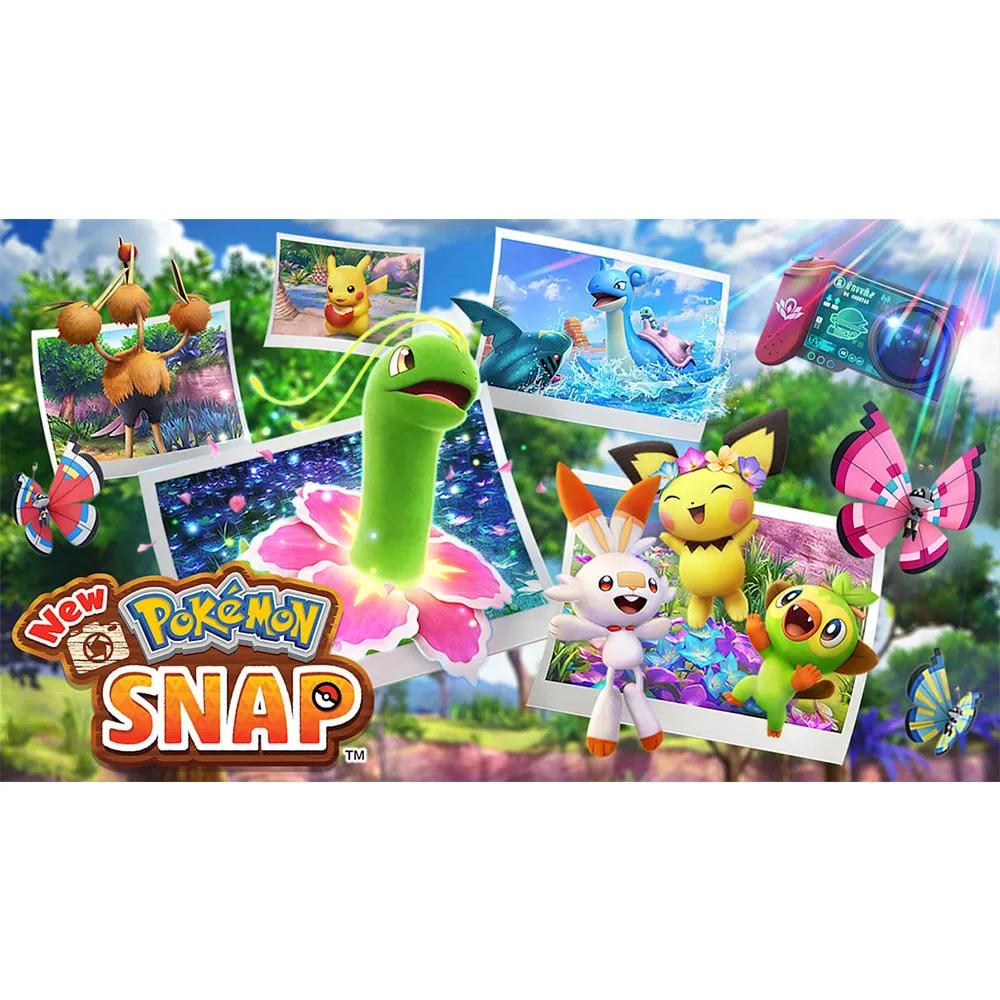 Nintendo Switch Pokemon Snap Игра С Физическим Картриджем — Один Плеер SIMULATOR Genre